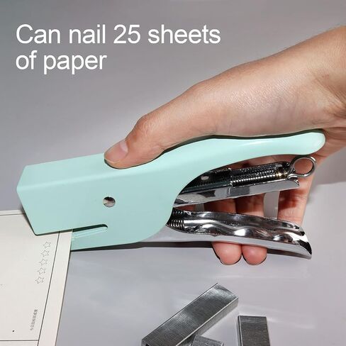 Cute Pink Office Desk Supplies Set Stapler Tape Dispenser, 24/6 Rose Gold Staples, Desktop Stationery Kit Set for Office School Student(Pink) in Saudi Arabia
