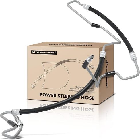 A-Premium Power Steering Pressure Hose Line Assembly Compatible with Jeep Grand Cherokee 2005-2010, Jeep Commander 2006-2010, 3.7L 4.7L, Pump To Rack/Gear in Saudi Arabia