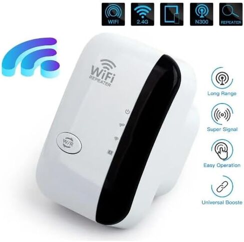 يعمل مكرر WiFi اللاسلكي N على تعزيز إشارة WiFi الخاصة بك حتى 300 ميجابت في الثانية - نقطة وصول مكرر لاسلكية طويلة المدى in Kuwait