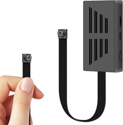 Hidden Cameras DIY 64GB 1080P Mini Portable Spy Covert Nanny Video Recorder with Motion Detection Security Cameras for Home, Office in Saudi Arabia