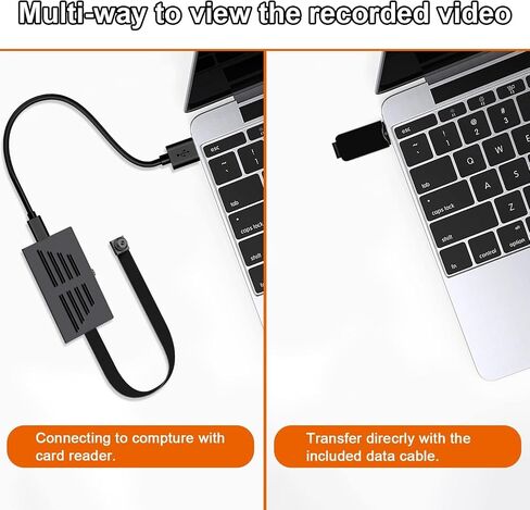 Hidden Cameras DIY 64GB 1080P Mini Portable Spy Covert Nanny Video Recorder with Motion Detection Security Cameras for Home, Office in Saudi Arabia