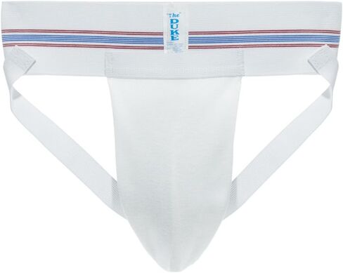 Duke Athletic Supporter - White - with 2N1 Cup Included in Saudi Arabia