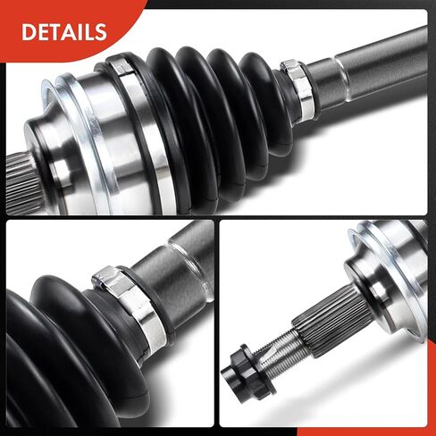 مجموعة عمود المحور A-Premium CV متوافقة مع Lexus GS300 2006، GS350 2007-2010، IS250 2006-2010، IS350 2011-2013، 2.5L 3.0L 3.5L، AWD فقط، جانب السائق الأيسر الأمامي، استبدال # 66-5310، 4342030020 in Kuwait