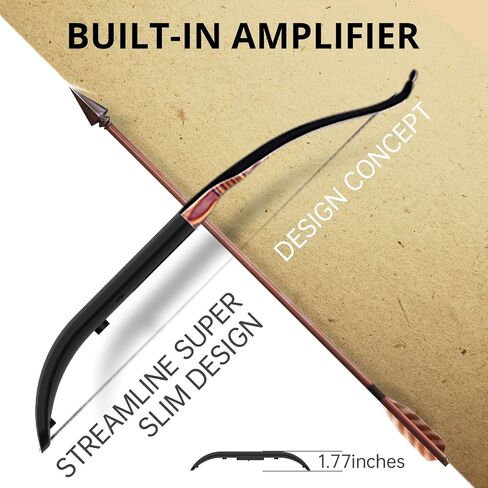 Antop FM Antenna for Stereo Receiver Indoor, Multi-Directional 75 Ohm FM Radio Antenna for Home Stereo Receiver AV Audio Video Home AT-217FM in Saudi Arabia