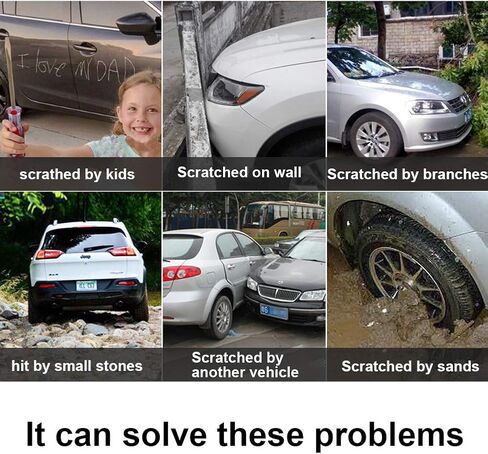 قلم طلاء السيارة باللون الأبيض اللؤلؤي لسيارة Toyota RAV4 قلم طلاء السيارة المضاد للصدأ ومزيل الخدوش 12 سم in Kuwait