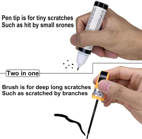 قلم طلاء السيارة باللون الأبيض اللؤلؤي لسيارة Toyota RAV4 قلم طلاء السيارة المضاد للصدأ ومزيل الخدوش 12 سم in Kuwait