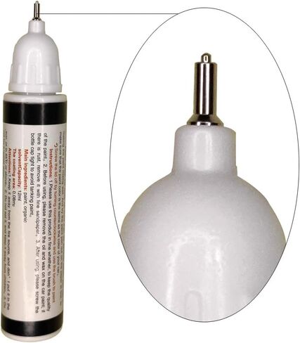 قلم طلاء السيارة باللون الأبيض اللؤلؤي لسيارة Toyota RAV4 قلم طلاء السيارة المضاد للصدأ ومزيل الخدوش 12 سم in Kuwait