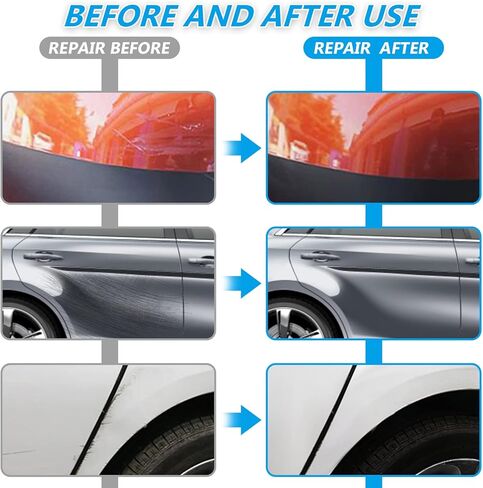 قماش نانو لامع لخدوش السيارة، ترقية قماش نانو ماجيك لإزالة خدوش السيارة مع إصلاح الخدوش وتلميع الماء، مزيل خدوش السيارة لجميع أنواع سطح السيارة، استعادة اللون الأصلي للسيارة in Kuwait