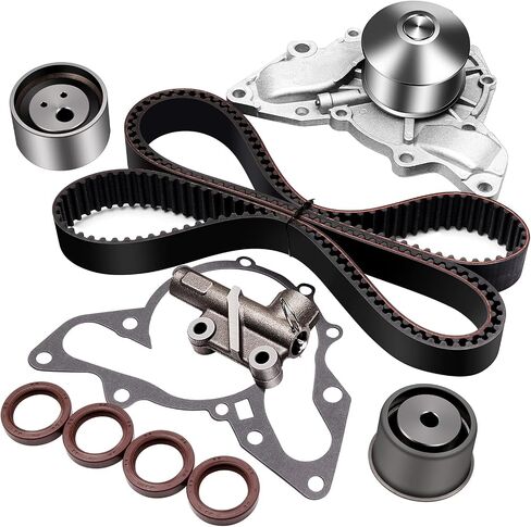 Scitoo TBK323 Timing Belt Kit Water Pump with Hydraulic Tensioner Fits 2003-2006 for Hyundai Santa Fe 2002-2005 for Hyundai XG350 2004-2006 for Kia Amanti 2002-2005 for Kia Sedona 3.5L in Saudi Arabia