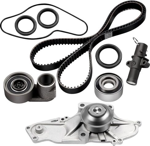 TBK329 مؤقت اشتعال طقم مضخة مياه يناسب 2003-2012 Hon-da Accord Pilot O-dyss-ey Ridgeline Ac-ura RDX TSX ZDX MDX TL RL 3.0L 3.2L 3.5L 3.7L V6 in Kuwait