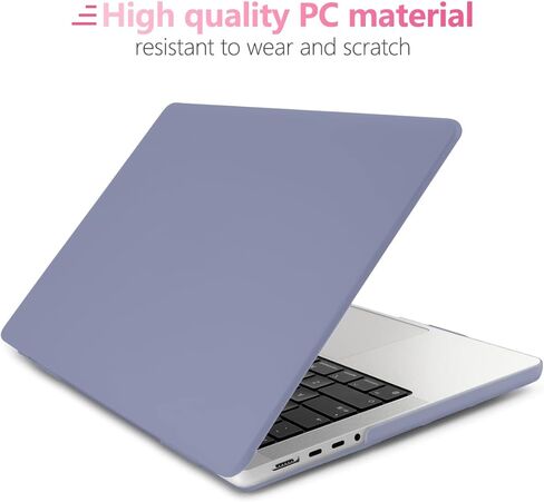 Batianda Case for New MacBook Pro 16 inch 2024 2023 2021 Release with M4 M3 M1 M2 Pro/Max Chip, Crystal Clear Plastic Hard Shell Case with Keyboard Cover + Screen Protector, Clear in Kuwait