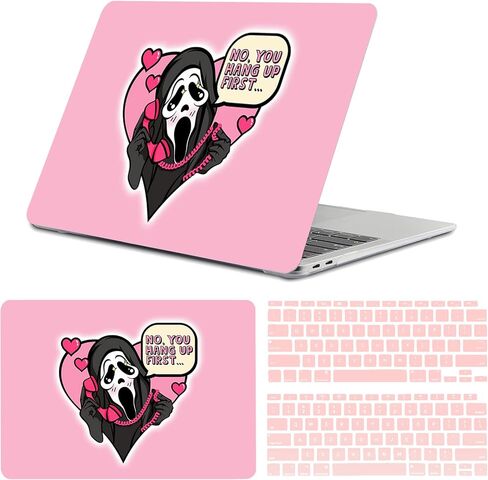 Compatible with MacBook Air 13 inch Case,2020 2019 2018 Release,(A2337 M1 A2179 A1932),with Touch ID and 2 Pack Keyboard Protectors (White-D18, Air 13'' A2337 M1 A2179 A1932) in Saudi Arabia