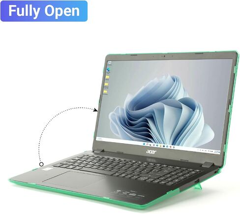 حافظة mCover متوافقة فقط مع أجهزة الكمبيوتر المحمول Acer Aspire 3 A315-42 / A315-54 / A315-56 Series 2019~2023 مقاس 15.6 بوصة (مع وحدة المعالجة المركزية Intel) (لا تناسب موديلات Acer الأخرى) - شفاف in Kuwait