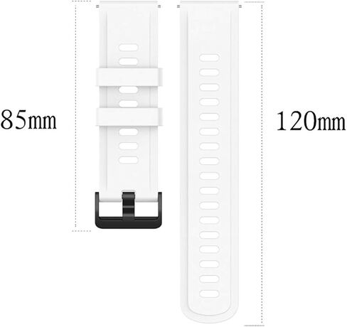 Sport Rubber Band Compatible with Garmin Venu Sq/Venu sq2/vivoactive 5/Active5 Silicone Strap Bracelet Men's Women Replacement Accessory in Saudi Arabia