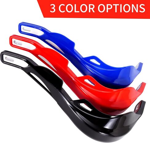 RUTU Motorcycle 22mm 7/8 inch Universal Handguards for Off Road Dirt Pit Bike Enduro Motocross ATV YZ450F YZ125 YZ250F CRF150F CRF450R KX250F CRF250L KLR650 LTZ400 TTR125 - Black in Saudi Arabia