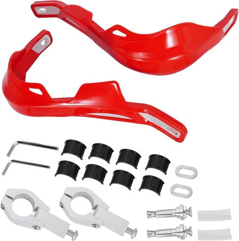 RUTU Motorcycle 22mm 7/8 inch Universal Handguards for Off Road Dirt Pit Bike Enduro Motocross ATV YZ450F YZ125 YZ250F CRF150F CRF450R KX250F CRF250L KLR650 LTZ400 TTR125 - Black in Saudi Arabia