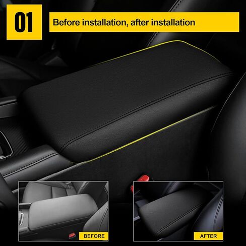 AOMSAZTO Console Covers for Mazda3 2023 2022-2020 Black Armrest for Mazda 3 in Saudi Arabia