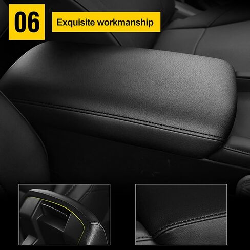 AOMSAZTO Console Covers for Mazda3 2023 2022-2020 Black Armrest for Mazda 3 in Saudi Arabia