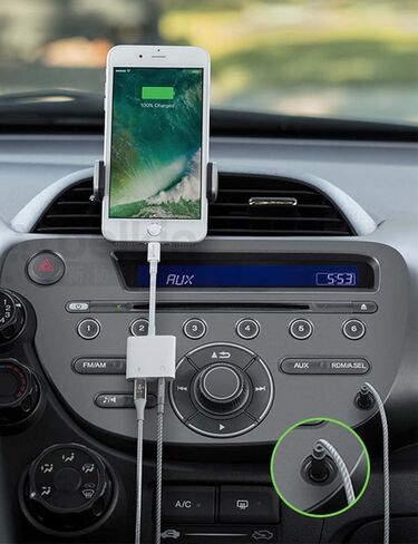 MAS CARNEY Headphone Adapter, USB Type C to 3.5mm Headphone and Charger Adapter Compatible with Pixel 5 4 3 XL, Galaxy S22 S21 S20 S20+ Note 20,Ipad Pro, MacBook in Kuwait