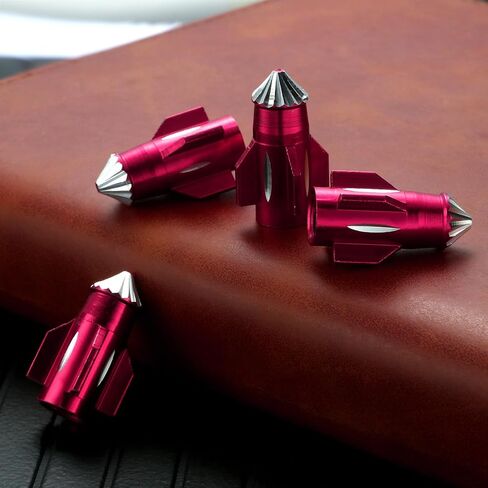 4 قطع من أغطية غبار الإطارات، غطاء ساق صمام من سبائك الألومنيوم، غطاء ساق صمام إطار السيارة 8V1، أغطية جذعية للصمام الخيطي ملحقات إطارات السيارة لطراز تيسلا Y/3، السيارات والشاحنات والدراجات النارية (أسود وفضي) in Kuwait