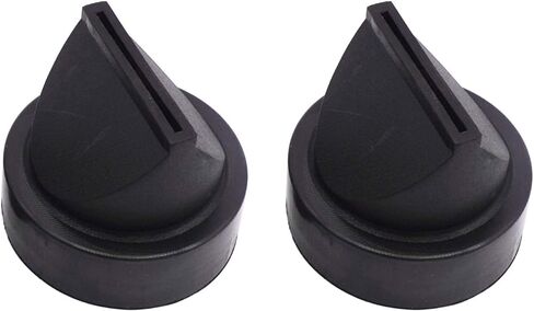 2 Pcs Vacuator Valve Air Cleaner Dust Cap OD:2" ID:1.8" Replacement for Kawasaki 11065-7031 in Saudi Arabia