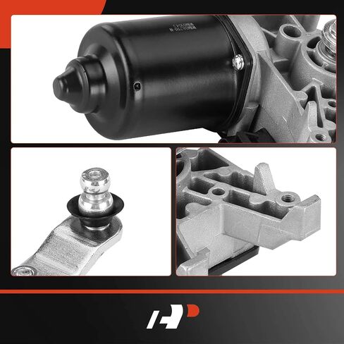 محرك ممسحة الزجاج الأمامي الممتاز A-Premium متوافق مع مركبات Chevy وOldsmobile وPontiac - Cavalier 2003-2005، Alero 2003-2004، Grand Am/Sunfire 2003-2005، 5 دبابيس - استبدال OE # 22711473 in Saudi Arabia