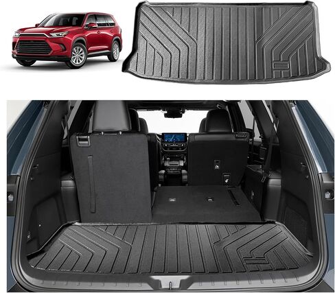 2024 Grand Highlander XLE Cargo Liner for 2024 Grand Highlander XLE All Weather Rear Cargo Area Mat 2024 Grand Highlander Trunk TPE Mat Trunk Liner 2024 Grand Highlander Accessories 2024 in Saudi Arabia