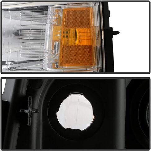 ACANII - For 2007-2013 Chevy Silverado 1500 2500HD 3500HD Replacement Headlight Headlamp - Driver Side Only in Saudi Arabia