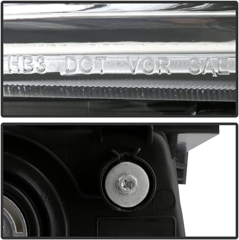 ACANII - For 2007-2013 Chevy Silverado 1500 2500HD 3500HD Replacement Headlight Headlamp - Driver Side Only in Saudi Arabia