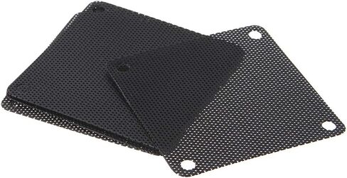 PVC مروحة الغبار تصفية PC الغبار حالة Cuttable شبكة الكمبيوتر غطاء 60mm شبكة سوداء in Saudi Arabia