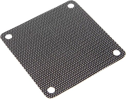PVC مروحة الغبار تصفية PC الغبار حالة Cuttable شبكة الكمبيوتر غطاء 60mm شبكة سوداء in Saudi Arabia