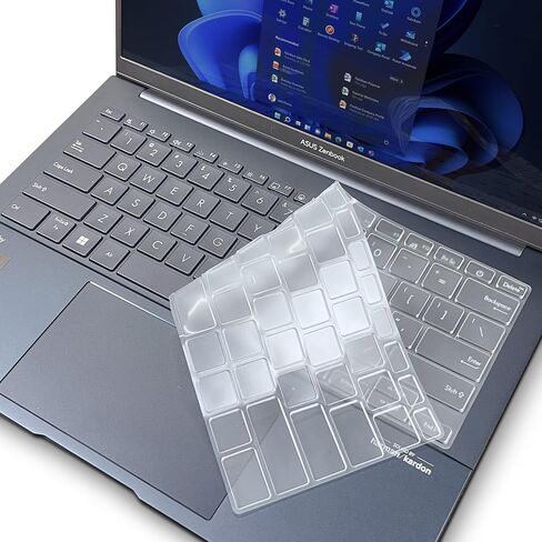 غطاء لوحة المفاتيح CaseBuy Premium لجهاز ASUS Zenbook 14 Flip OLED UP3404 UP3404VA UP3404VA-DS74T UX6404 UX6404VV UX3405 / Zenbook 14X OLED UX3404 14.5 بوصة واقي لوحة المفاتيح رفيع للغاية in Saudi Arabia