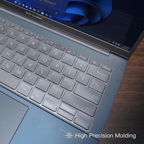 غطاء لوحة المفاتيح CaseBuy Premium لجهاز ASUS Zenbook 14 Flip OLED UP3404 UP3404VA UP3404VA-DS74T UX6404 UX6404VV UX3405 / Zenbook 14X OLED UX3404 14.5 بوصة واقي لوحة المفاتيح رفيع للغاية in Saudi Arabia