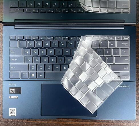 غطاء لوحة المفاتيح CaseBuy Premium لجهاز ASUS Zenbook 14 Flip OLED UP3404 UP3404VA UP3404VA-DS74T UX6404 UX6404VV UX3405 / Zenbook 14X OLED UX3404 14.5 بوصة واقي لوحة المفاتيح رفيع للغاية in Saudi Arabia