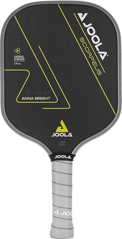 JOOLA Scorpeus Pickleball Paddle w/Charged Surface Technology for Increased Power & Feel - Fully Encased Carbon Fiber Pickleball Paddle w/Larger Sweet Spot - USAPA Approved. in Saudi Arabia