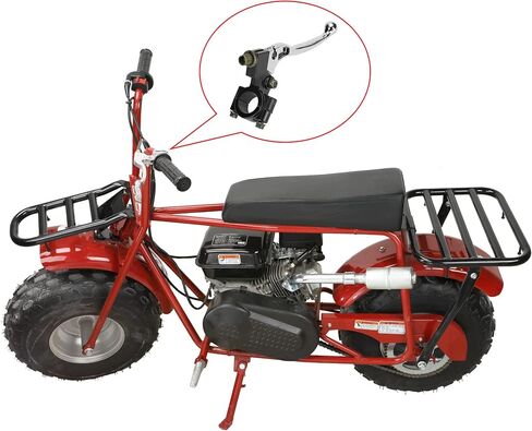GREHUA Universal 7/8 بوصة مقبض الفرامل اليسرى مخلب رافعة جثم لـ 98cc 196cc 212cc 6.5HP CT200U BT200X CT200U-EX CC100X CT100U Baja Motovox MBX10 أجزاء الدراجة الصغيرة CRF50 CRF70 XR50 Pit Dirt Bike Motorcycle in Saudi Arabia