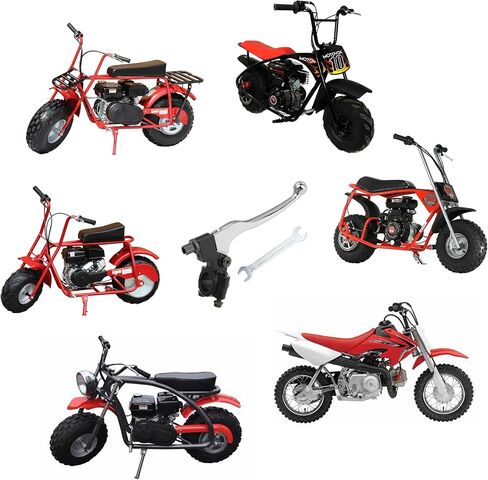 GREHUA Universal 7/8 بوصة مقبض الفرامل اليسرى مخلب رافعة جثم لـ 98cc 196cc 212cc 6.5HP CT200U BT200X CT200U-EX CC100X CT100U Baja Motovox MBX10 أجزاء الدراجة الصغيرة CRF50 CRF70 XR50 Pit Dirt Bike Motorcycle in Saudi Arabia