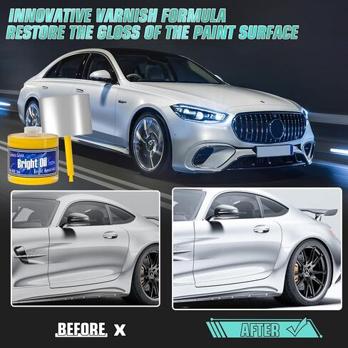 طلاء لمس للسيارات، طلاء أسود للسيارة، طقم طلاء أسود 3 في واحد، مزيل خدوش السيارة للخدوش العميقة، طلاء جديد سريع وسهل لإصلاح الحواف الصغيرة، العجلة، طقم طلاء السيارة (0.4) فلوريدا أوقية) in Kuwait