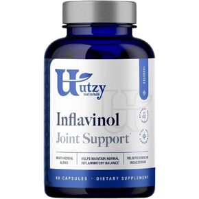 inflavinol | ملحق الدعم المشترك | مع الزنجبيل ، Devils Claw (مع Harpagosides) ، Boswellia Serrata (مثل Casperome®) ، و Rosemary (مثل Aquarox®) | مزيج الفلافونويد | 60 كبسولات