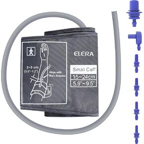 سوار ضغط الدم XL للأذرع الكبيرة، محيط 9-20.5 بوصة، متوافق مع شاشات Omron BP، بديل للأساور الكبيرة للبالغين وXXL للحجم الكبير جدًا - 5 موصلات in Kuwait