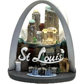 St. Louis Gateway Arch Design Snow Globe 65mm