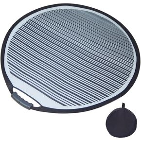 Car Dent Detection Board with Storage Bag, Striped Flexible Foldable Dent Panel, Striped Light Reflector Board, Dent Fix Tool for Hail Damage and Vehicle Door Scratch