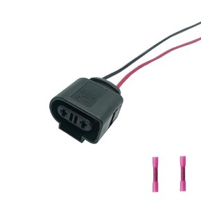 1PCS 1K0973202 2Pin سدادات سدادات سدادات سدادات لاستبدال Audi VW Jetta Rabbit Golf Mk5 Mk6 Passat Wagon Sensor 1K0 973 202