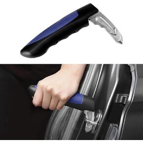 Car Handle Assist for Elderly, Car Door Handle, Multifunction Automotive Grab Handles, Universal Automotive Accessories Car Support Mobility Aid Grab Bar Handle for Disabled and Elderly (Red)