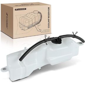 A-Premium Engine Coolant Overflow Recovery Reservoir Tank [with Cap & Hose] Compatible with Toyota Camry 2011-2017, Avalon 2013-2018 & Lexus ES350 2016-2018 - Front Side