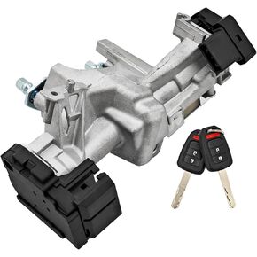39730-T2A-A0 Ignition Switch Lock Cylinder Housing Assembly with 2 Keys（with Chip）Compatible with Honda Accord 2013-2017 2.0L 2.4L 3.5L, 39730-T2A-A1
