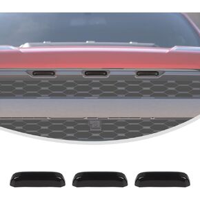 غطاء Linskip 3rd Light Light متوافق مع 2021-2024 2025 Ford F150 Raptor ، واقي فرامل ثالث مركز ثالث من F150 (Smoke Dark)