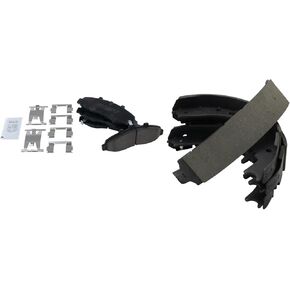 TRQ Brake Pads Ceramic متوافق مع 1997-2003 Ford F-150