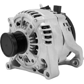 12317605061 12V 220A Alternator compatible with 228i 320i 328i 428i 528i xDrive Gran Coupe M2 Z4 X1 X3 X4 2012-2018 Alternator with 6-Groove Clutch Pulley Replacement for 12317605479 AL9449X