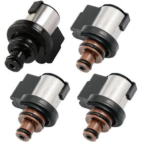 4pcs 3-3.5 أوم محول عزم الدوران تحكم AWD التحكم في الضغط و 12-13 أوم طقم الملف اللولبي المتوافق مع Subaru CVT استبدال TR580 TR690 31825AA050 31825AA051 31825AA052